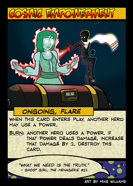 Cosmic Empowerment, 2 copies