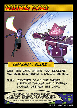 Rebuking Force, 2 copies