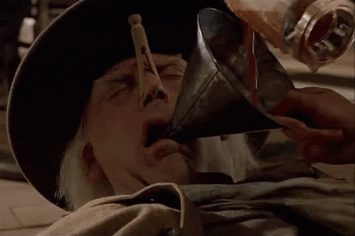 Back To The Future Wake Up Juice GIF - Back To The Future Wake Up Juice Coffee -...