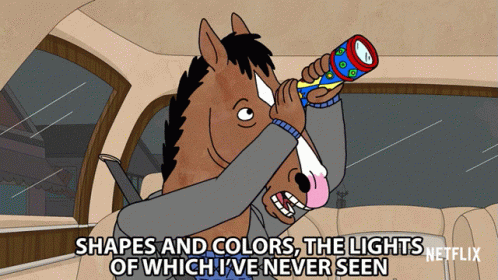 Bojack Horseman: Shapes & Colors I've Never Seen