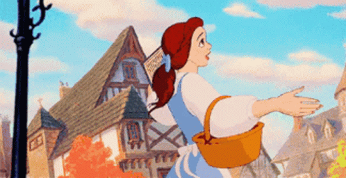 Belle Singing GIF - Belle Singing Come To Me - Discover & Share GIFs