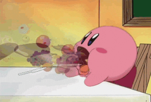 Kirby Kirby Eating