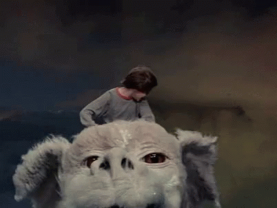Neverending Story: Atreyu Rides Falkor
