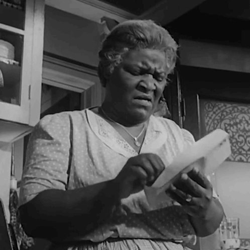 Lena Younger Opening The Letter