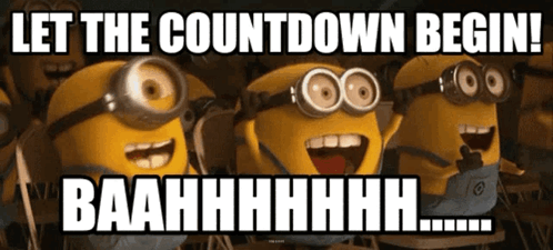 Let The Countdown Begin Baahhhhhhh GIF - Let The Countdown Begin Baahhhhhhh...