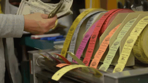 Counting Cash for Event Tickets