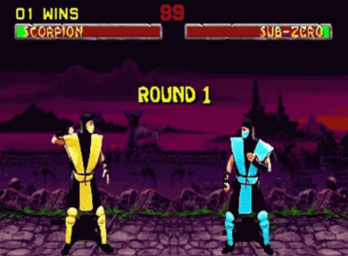 Mortal Kombat: Scorpion vs Sub-Zero Round 1